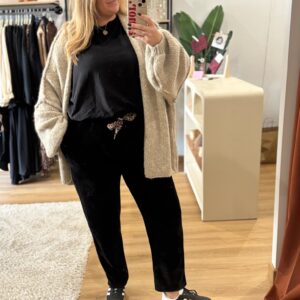 Pantalon Lois Noir Curvy