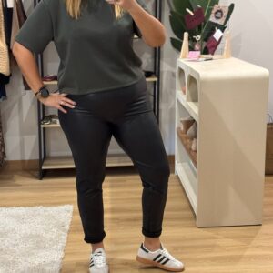 Legging Elsa Similicuir Noir