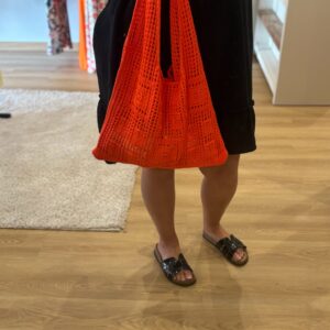 Sac Cass crochet Orange