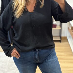 Blouse Adele Noir Curvy