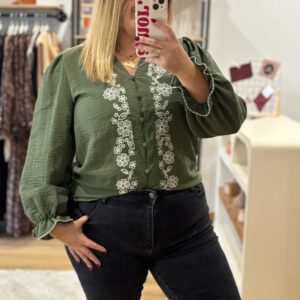 Blouse Lauren kaki