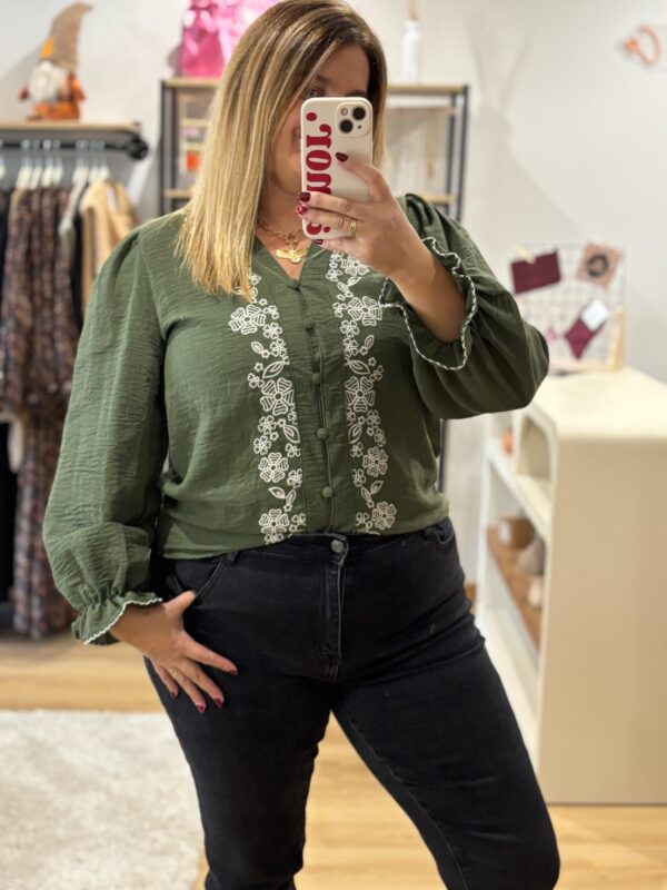 Blouse Lauren kaki