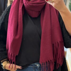 Echarpe Spencer Bordeau