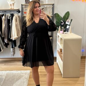 Robe Florence Noir Curvy