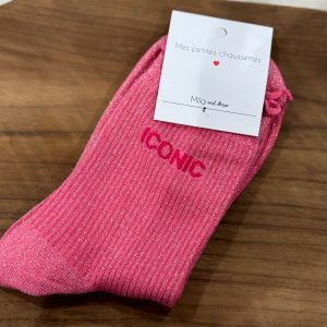 Chaussette Iconic Fuchsia