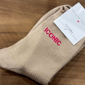 Chaussette Iconic Beige