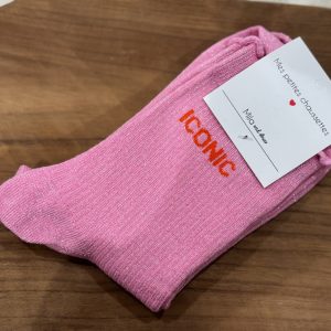Chaussette Iconic Rose