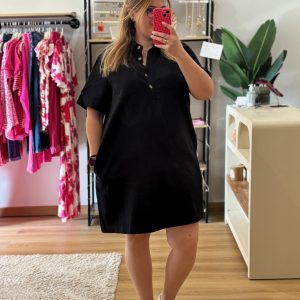 Robe Lucie Noir Curvy