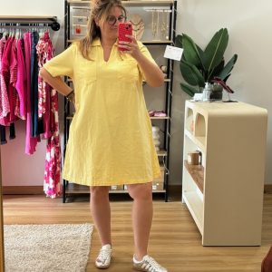 Robe Brooke Jaune Curvy