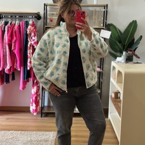 Veste polaire Angela Bleu