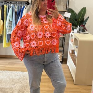Top Béryl orange