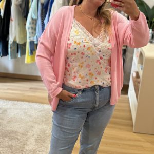 Gilet Lise Rose clair