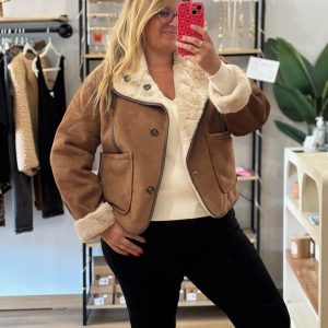 Manteau Garrett Camel réversible