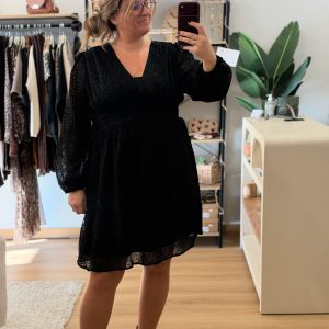 Robe Stella Noir léopard Curvy