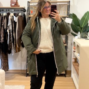 Parka Thalia kaki